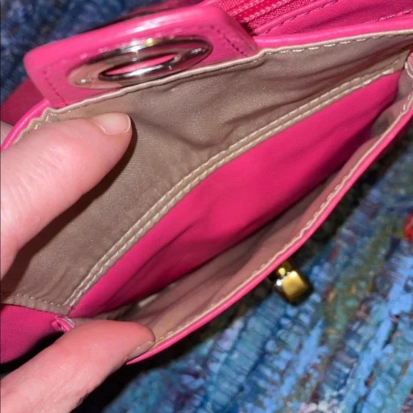 Coach Campbell Pink Leather Crossbody Bag - Picture 8 of 13